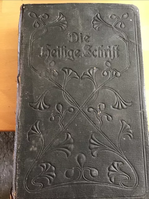 Bibel von 1912,Die Heilige Schrift-altes+neues Testament,Restaurierungsbedürftig
