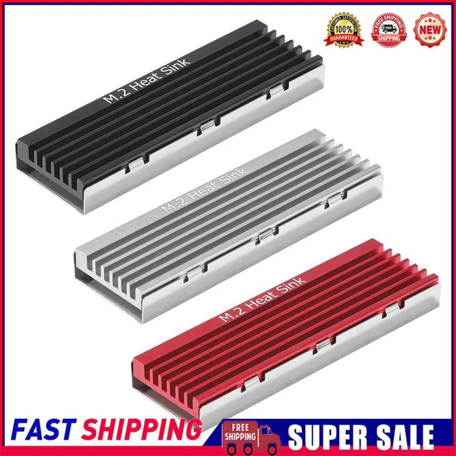 Giilayky Dissipateurs Chaleur SSD NVME M.2 - Lot De 3 - Cuivre Pur 2280, Épaisseur 1.0mm