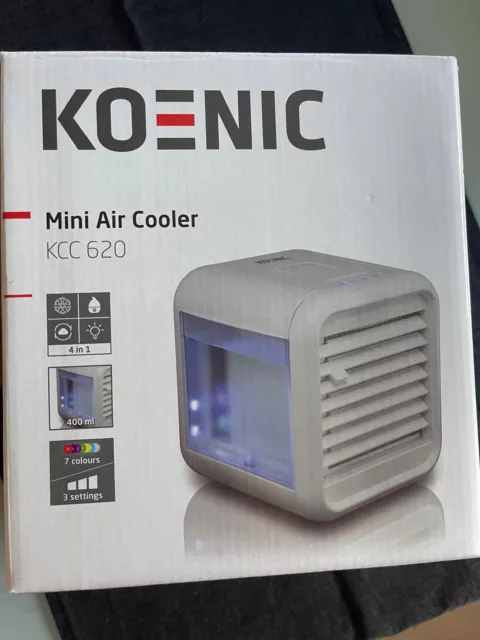 Koenic Mini Air Cooler КСС 620 Tischventilator Sommer Mit Wassertank