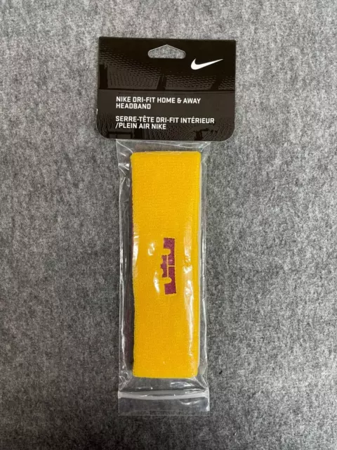 NWT-Nike Reversible Home and Away Headband 1 Count Red and Yellow