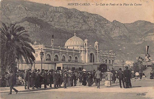 Tirage Photographique Albuminé Vintage - Vue De Nice à Monaco, Beaulieu, Circa 1885, Format 21x27 Cm