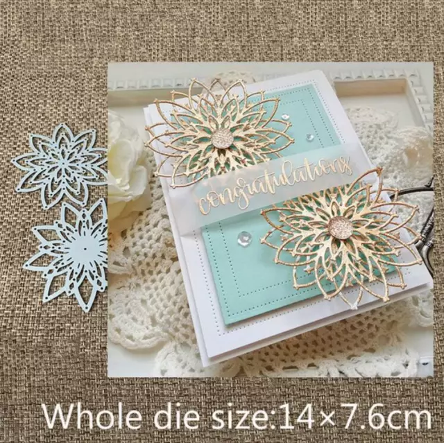 Metal Cutting Dies cut flower decoration Scrapbooking Card Craft Embossing Die