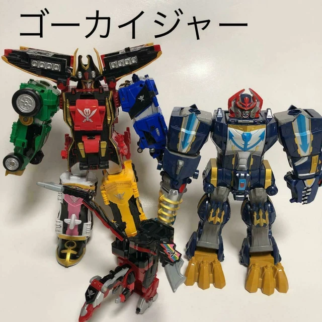 POWER RANGERS SUPER Megaforce Gokaiger DX GokaiOh Megazord BANDAI tête