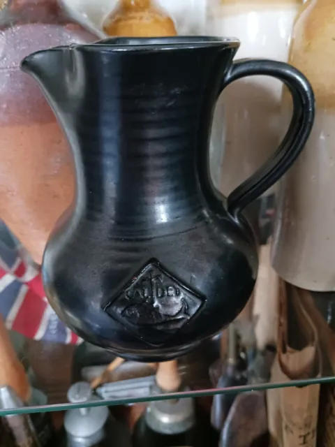 Medieval Style Prinknash Pottery Jug From Caldey Abbey