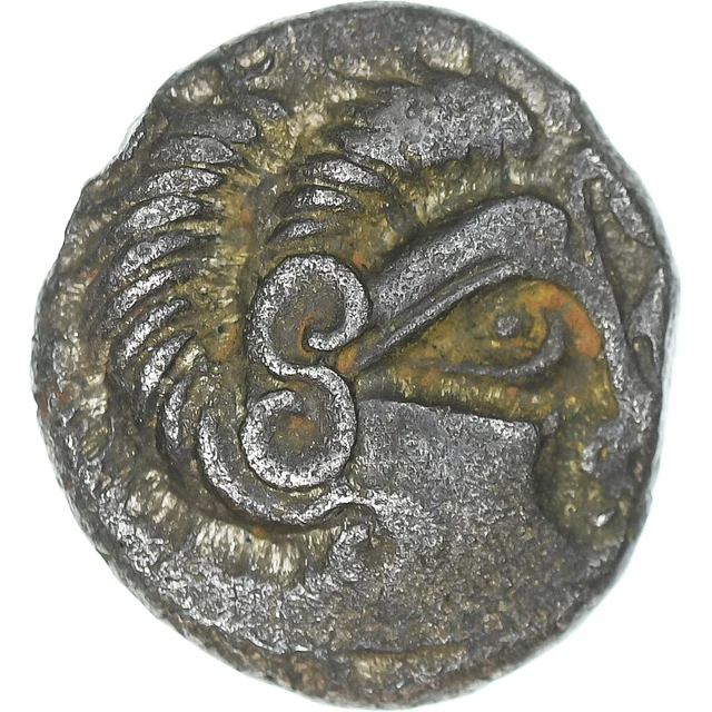 [#1178529] Statère au nez pointé, ca. 80-50 BC, AU(50-53), Billon, Delestrée:234