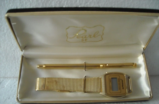 Parure Lusso 2 Pz Dorati Couvette "Pearl" Anni '80