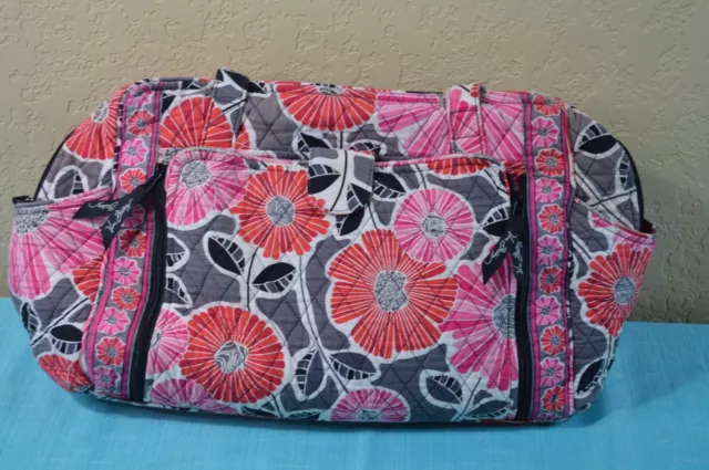 Vera Bradley Make a Change Baby Diaper Bag Tote Travel Bag Cheery Blossoms READ