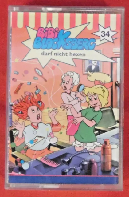 MC : Bibi Blocksberg 34 , Darf nicht hexen , Kiosk 427634 , 1986 ,