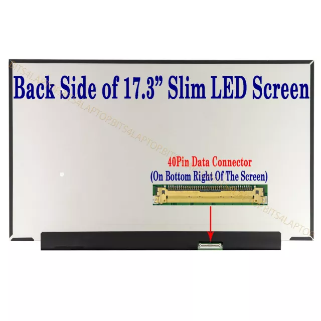 BOE HYDIS NE173QHM-NY4 V8.0 17,3" KOMPATIBLER LAPTOP SCREEN AG 2560x1440 40 PINS