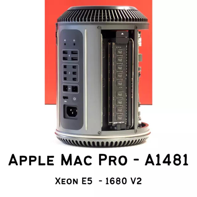 Apple Mac Pro Desktop PC Xeon E-5 1680 V2 3.0GHz Workstation Computer 8 Cores