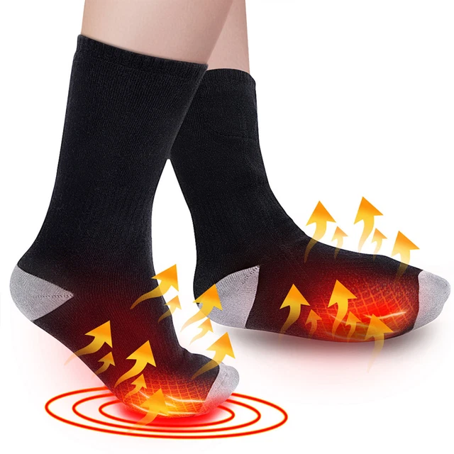 (pair)New Cotton Heating And Heating Socks Match 1*USB 5v Switch ZOK