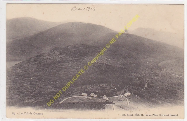 CPA 63210 Auvergne The Col Edit Wobbler Beal ca1904