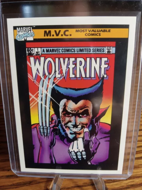 1990 Impel Marvel Universe #133 Wolverine Mini-Series #1