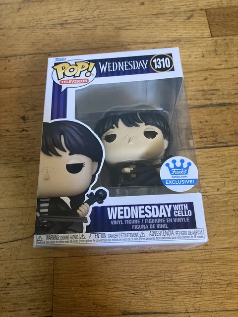 Funko Pop! Addams Family Wednesday with Cello 1130 Shop Authentic w/ Protector
