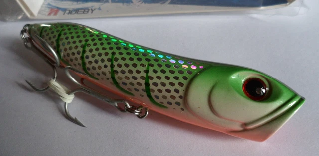 Leurre Popper Noeby 11cm 26g - Nage En Surface Pour Pêche En Mer