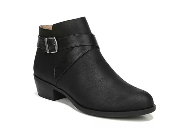 Lifestride Womens Ally Bootie - Black - 10 M - Black - New In Box