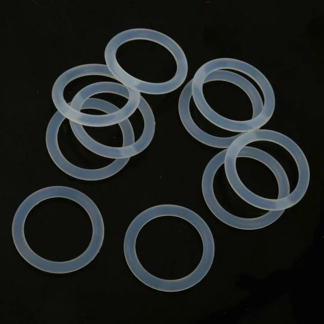 10-Pack Dummy Pacifier Rings for Secure Comforting  Clothing Attachment 3