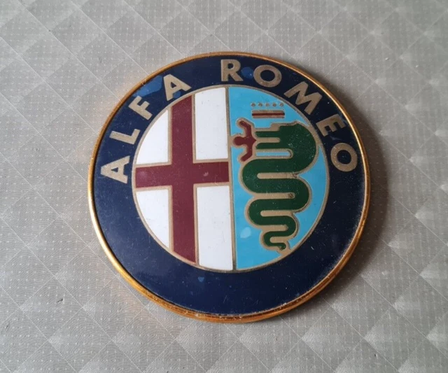 Autocollant Emblème Alfa Romeo Mito - Décor Voiture Bleu, Imperméable, Haute Qualité