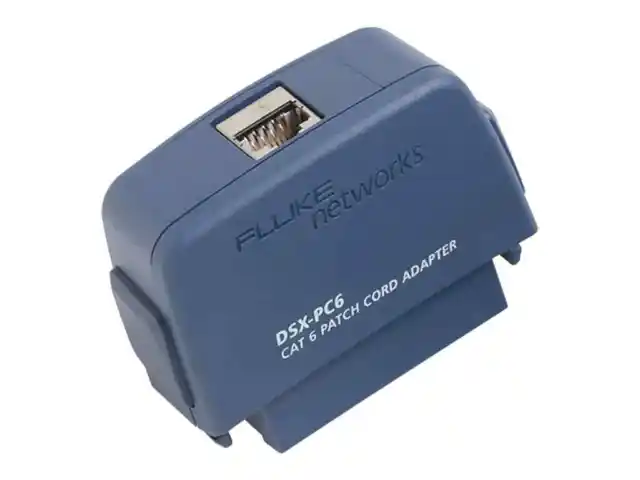 Fluke Networks DSX-PC6 Single Patch Cord Adapter for Cat 6 Modular Plug Terminat