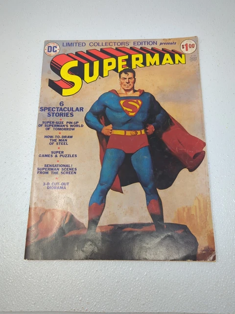 Superman - DC Limited Collectors’ Edition C-31 1974 Oversized Comic Book