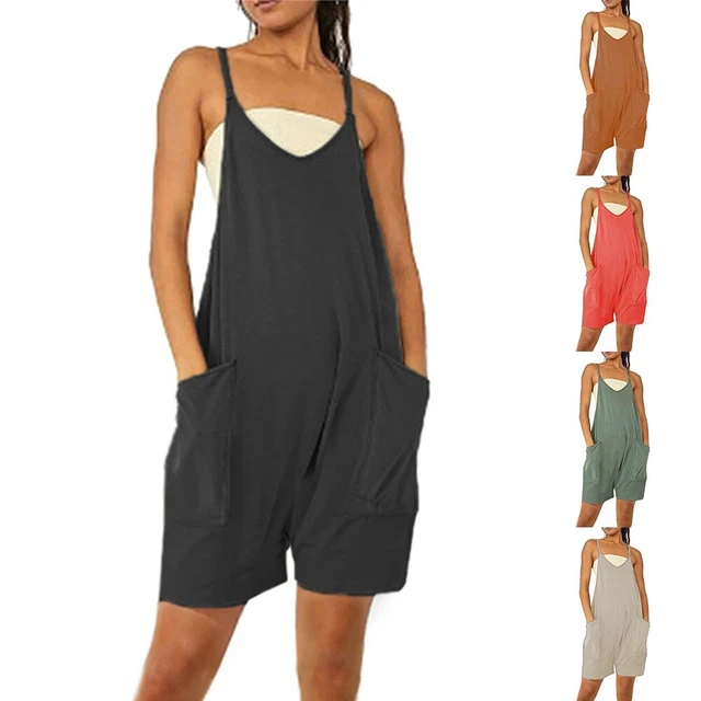 Top da donna alla moda taglio sciolto con pantaloncini larghi si distinguono con