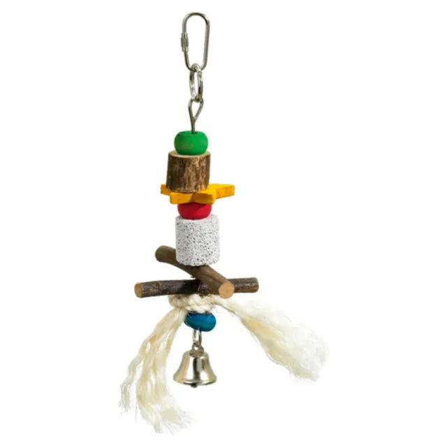 Karlie Vogelspielzeug Lava-Holz-Glocke, diverse Größen, NEU