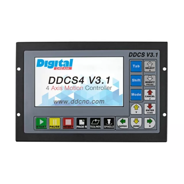 4 Axis CNC Motion Controller Offline 500KHz CNC Standalone Control DDCS V3.1