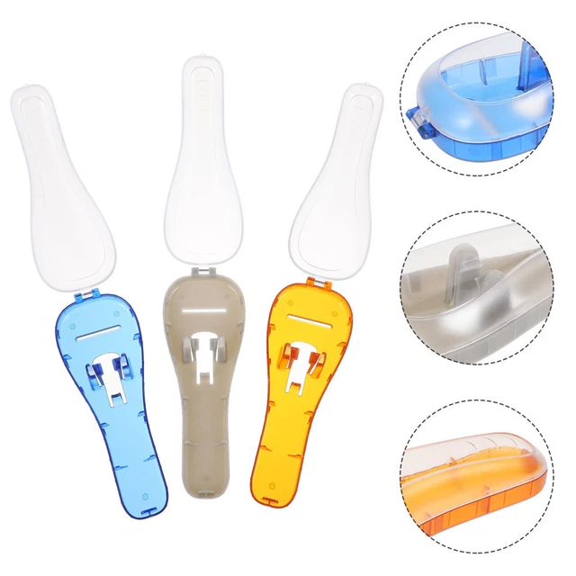 3 Pcs Rasierer Aufbewahrungsbox Stk Rasierschutz Rasierer Fall