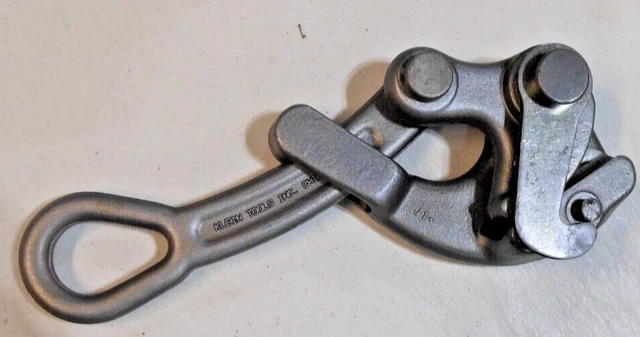 Klein Tools 1625-20 Parallel Jaw Grip, 0.28-0.75-Inch Cable Capacity 8000LB