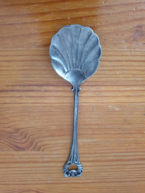 Dessous De Plat Artisanal – Anciennes Cuillères En étain, Fait Main