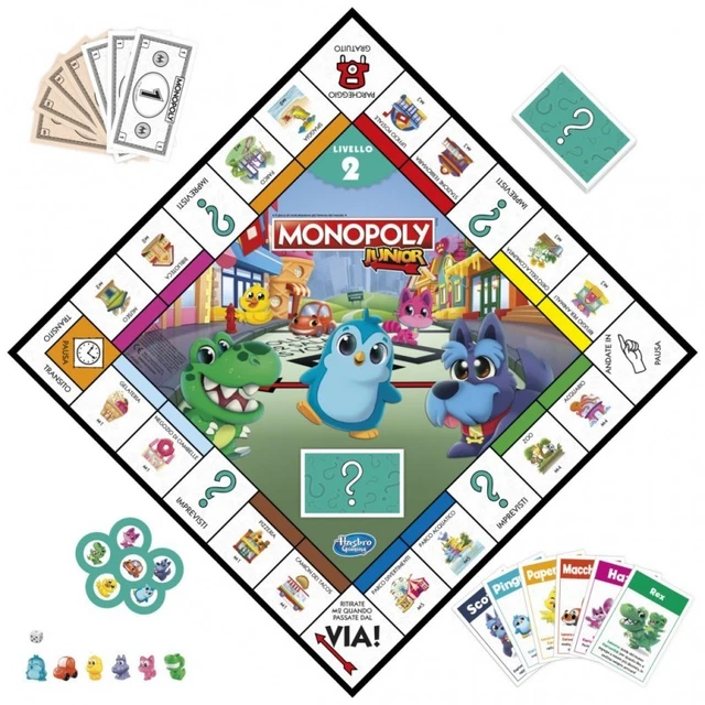 Monopoly - I Borghi Più Belli d'Italia Piemonte & Val D'Aosta, Gioco da tavolo classico, Giochi