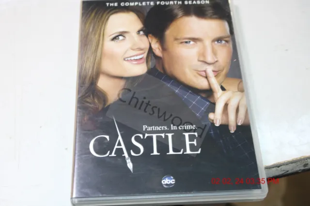 CASTLE - The Complete Fourth 4 Four Season DVD
