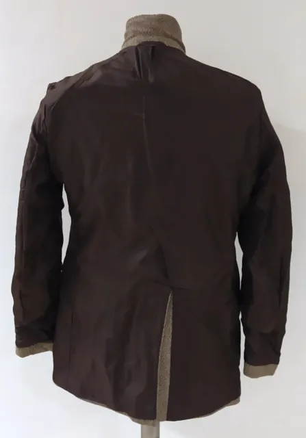 Giacca Half Norfolk marrone chiaro | Wool Half Norfolk Jacket 8