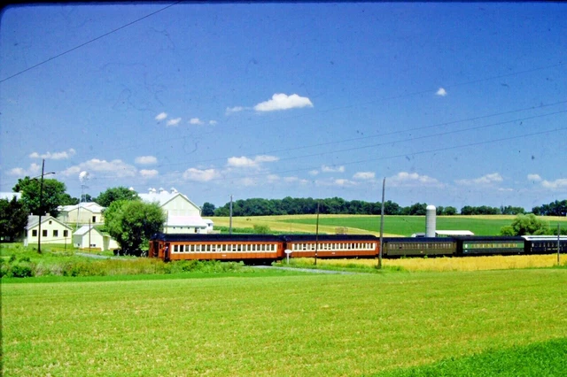 Kodachrome Original Slide West Shore Railroad Diesel engine #8525 (1985) #CC1509