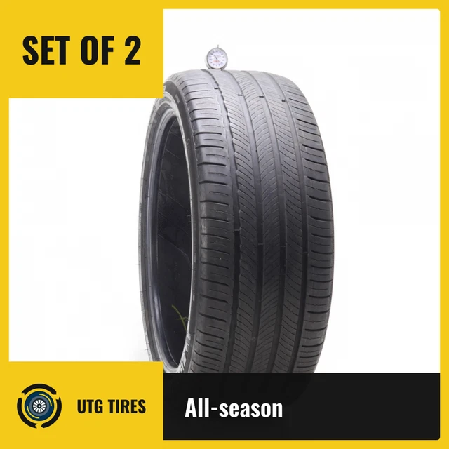 Set of (2) Used 265/40R22 Michelin Primacy Tour A/S GOE 106W - 5.5-6/32