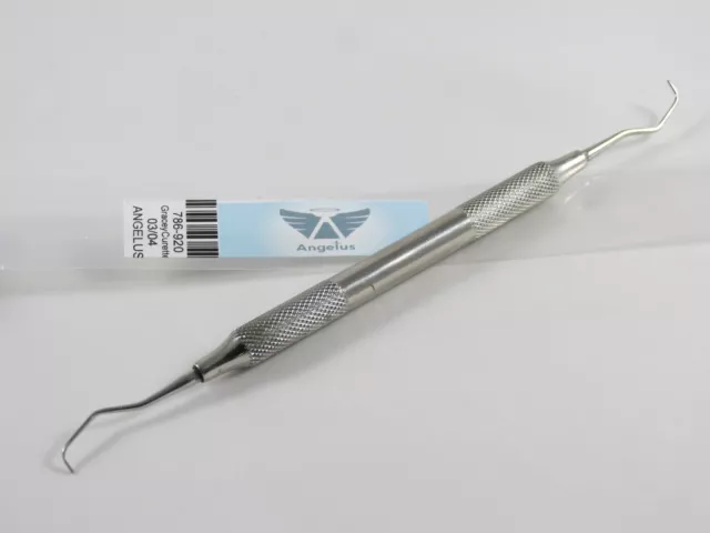 Dentaire Gracey Curette 03/04 Instrument ANGELUS 786-920 Double Extrémité