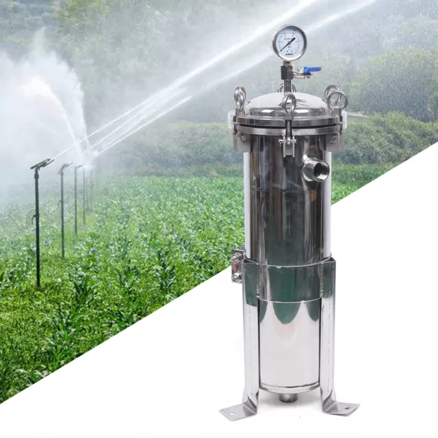 Multi-purpose #4 Bag Filter Housing Industrial Sock Filter 10T/h Stainless Steel