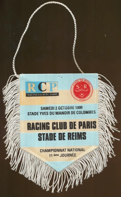 FANION 10*09 CO.SAINT-DIZIER Vs RC.LENS 32° COUPE DE FRANCE