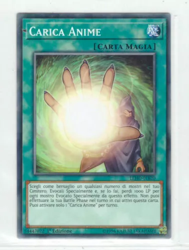 YU-GI-OH! LEHD-ITB20 Carica Anime Comune 1° Ed ITA Yugioh