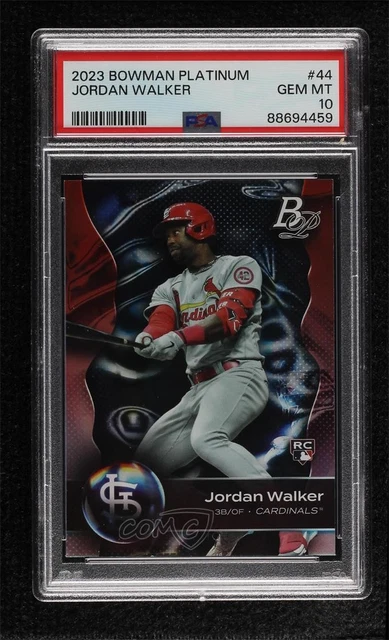 2023 BOWMAN PLATINUM Jordan Walker #44 PSA 9 MINT 1ol1 $16.32