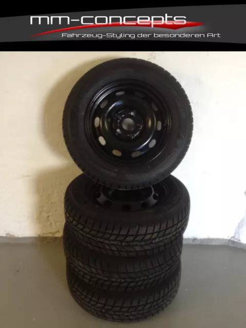 Winterkompletträder 185/65 R15 VW Polo 15 Zoll Winter Reifen Felgen