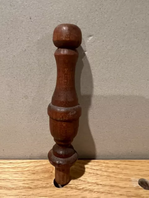 Antique /Vintage Top Solid Wood Finial for Grandfather Clock