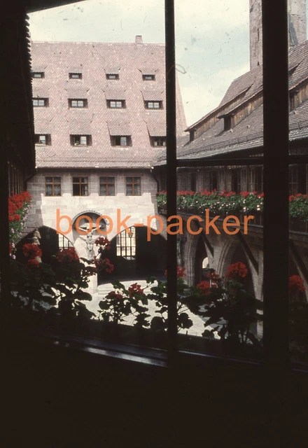 Altes orig. Foto-Glasdia/Vintage slide: NÜRNBERG 1960 | Heilig-Geist-Spital