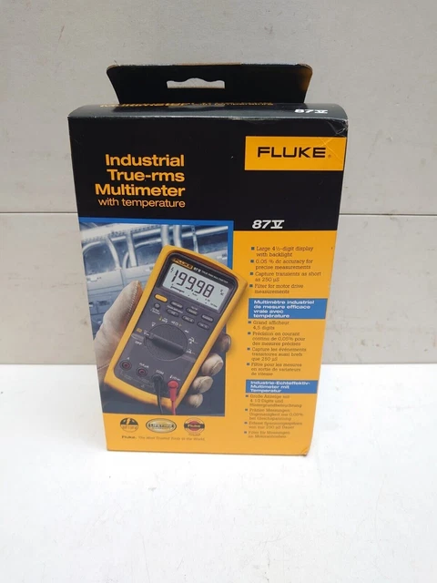 87 True Rms Multimeter FLUKE 87V TRUE-RMS Industrial Multimeter £259.99 - PicClick UK