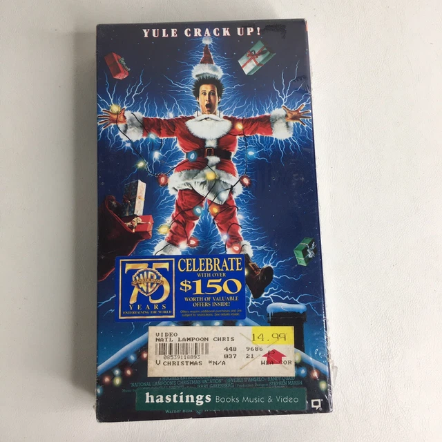 NATIONAL LAMPOON’S CHRISTMAS Vacation 1989 / 1991 VHS Factory Sealed 8