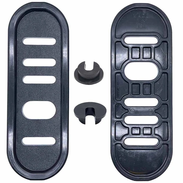 Robalon A220BS Composite Skid Shoes (Pair) For Snow Blowers - Replaces 77700-02283, No Rust Marks