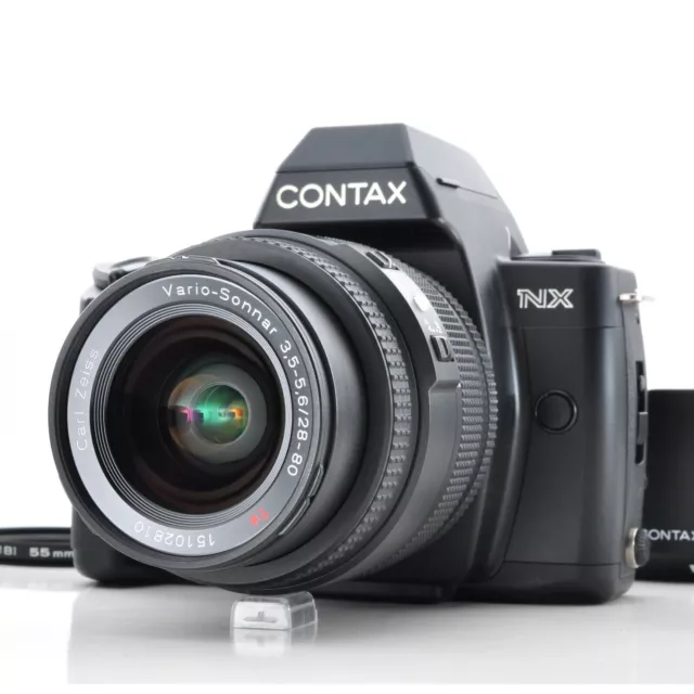 Boîtier d'appareil photo Contax NX + objectif Vario-Sonnar 28-80 mm...