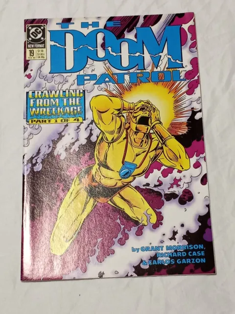 Doom Patrol 19 (DC, 1987) Key 1st App Of Crazy Jane Grant Morrison NM