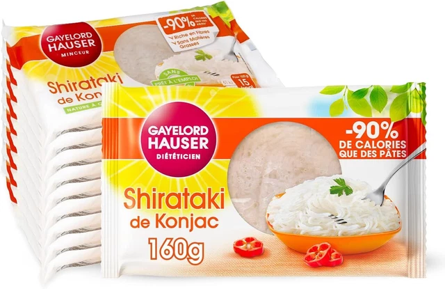 Pasta Konjac pasta Shirataki alternativa Gayelord 10x 250g NUOVA MHD 13/05/2024