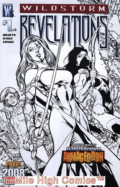 WILDSTORM REVELATIONS (2008 Series) #1 CONVENTION Near Mint Comics Book